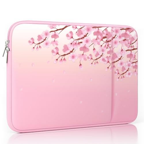 Laptop Sleeve Case for 2026 MacBook Neo 13 Inches A3404 - color: Sakura Pink, size: 13 x 9 x 0.8 inches