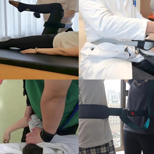 9.8Ft Mobilization Belt Physical Therapy, Stabilization Strap for Physical Therapy, Yoga Stretching Strap or Knee Therapy Strap(A) - color: A