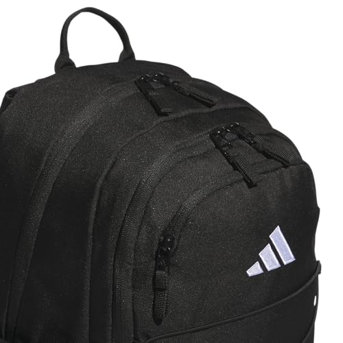 adidas Amplifier Backpack for Laptop, School and Gym, 28L, Black/White/Bungie, OSFA - color: Black/White/Bungie