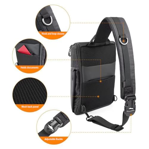DSLR Camera Bag Waterproof Camera Sling Backpack with Rain Cover, Camera Backpacks for Photographers Hiking (Orange) - color: Orange