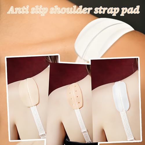 12pcs Strap Cushions,Anti Slip Shoulder Pads, Soft Gel Strap Holders to Prevent Slipping