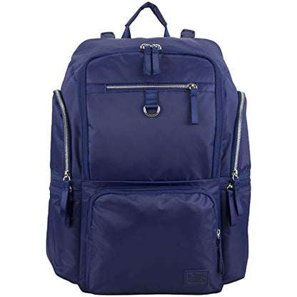BODHI Baby Waterproof Multi-Function Travel Essentials Baby Tote Diaper Bag Backpack Changing Pad, Stroller Straps for Parents, Unisex, Deep Cobalt Blue - color: Deep Cobalt Blue