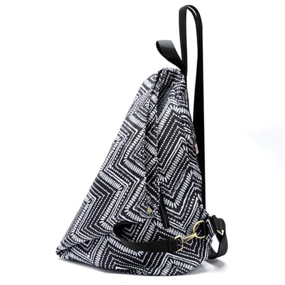 Black Butterfly Boho Backpack Purse for Women, Lightweight Fabric Daypack with Top Handle for Travel & Casual Daily Use - color: 40-black