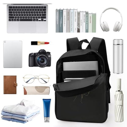 Travel Laptop Backpack Slim Durable Lightweight Back Pack Cute Simple Female Silhouette Small Backpack For Women Men - color: Simple Female Silhouette