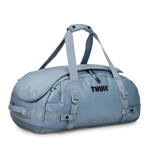 Thule Chasm Duffel bag, Weather-resistant materials, Easy packing, Converts to backpack, Internal pockets, Travel-ready - color: POND GRAY, size: 40L