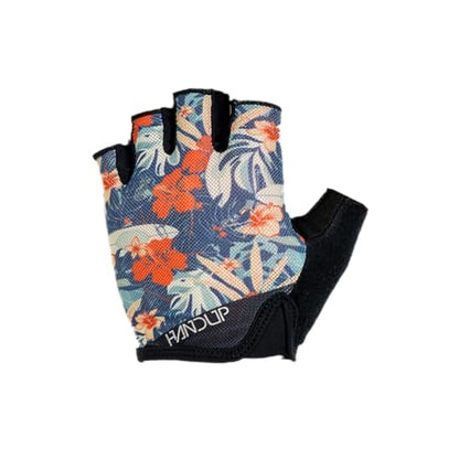 Handup Shorties Half Finger Lightweight Anti-Slip Breathable Mountain Bike MTB Bicycle Enduro Downhill XC Cycling Motocross Unisex Gloves - color: Paradise Pedal, size: Medium