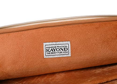 Kayond Canvas Water-Resistant 14 Inch Laptop Sleeve case for 14.1inch Notebook Compute (14-14.1 inch, Red Bohemia) - color: Red Bohemia, size: 14-14.1 inch