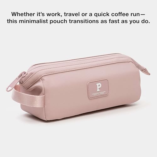 Portland Gear Cascade Pouch, Weatherproof Travel Electronic Organizer Bag, Wireframe Top For Easy Access, Compact and Versatile Design, 2L, Blush - color: Blush