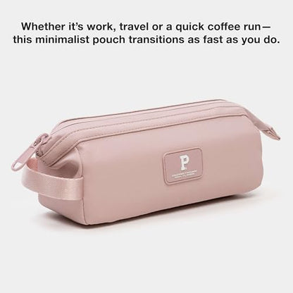 Portland Gear Cascade Pouch, Weatherproof Travel Electronic Organizer Bag, Wireframe Top For Easy Access, Compact and Versatile Design, 2L, Blush - color: Blush
