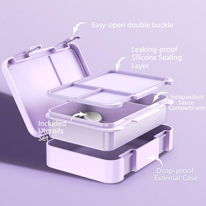 ACESAK 5PCS Backpack for Girls with Bento Box & 14oz Insulated Water Bottle - Cute School Girls Backpacks for Elementary Preschool Middle with Lunch Bag & Pencial Case, Back To School Gift (Purple) - color: Purple