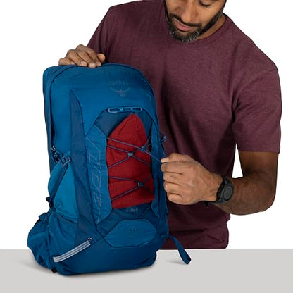 Osprey Talon 11L Men's Lightweight Hiking Backpack - Small Daypack for Travel & Camping, Black/Coal Grey - color: Black/Coal Grey, size: 11L - Standard Fit