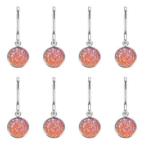 uxcell Zipper Pulls Charm, Zipper Pull Replacement Repair Zip Head Handle for Luggage Clothing - color: Light Pink