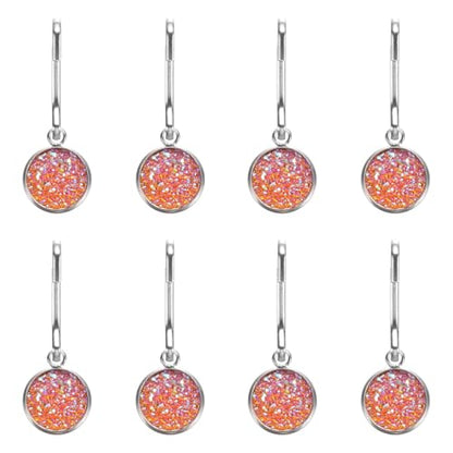 uxcell Zipper Pulls Charm, Zipper Pull Replacement Repair Zip Head Handle for Luggage Clothing - color: Light Pink
