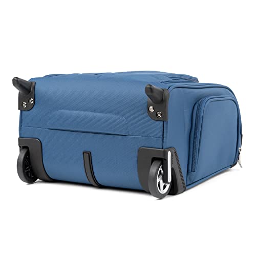 Travelpro Luggage Maxlite 5 Softside Lightweight Rolling Underseat Compact Carry on Upright 2 Wheel Bag, 15-Inch — Ensign Blue - color: Ensign Blue