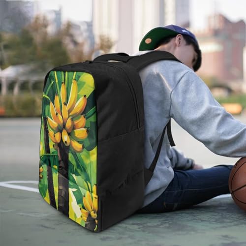 Basketball Backpack With Separate Ball Compartment And Shoes Fit Basketball Volleyball Football - color: Banana