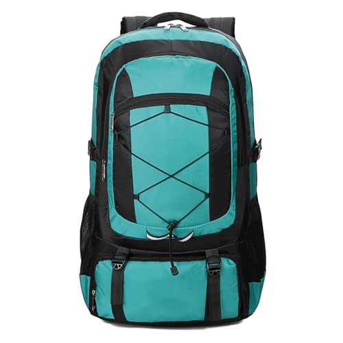 75L Hiking Backpack Trekking Rucksack Waterproof Daypack Durable Backpack for Women Men Camping Climbing Travel Outdoor Sports Green - color: Green