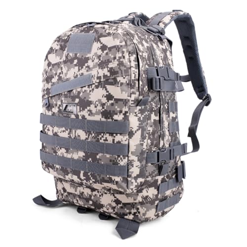 Tactical Military Assault 40L Travel Backpack, Army 3-Day Assault Pack for Camping, Hunting, Trekking, Outdoor Survival Range Molle Bag with Multi-Compartment Storage, Army Combat - color: Army Combat, size: 40 L