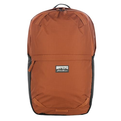 Eddie Bauer Nomad Backpack | Laptop (17 inch) | Hydration Sleeve | Travel | Hiking | Gym | Work | Commuting | 22L - Sienna - color: Sienna, size: 22L
