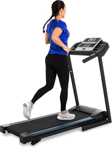 XTERRA Fitness Premium Folding Smart Treadmill, Compact Design, 250+ LB Weight Capacity, Powerful Motor, XTERRA+ Fitness App Included with Purchase - style: TR150