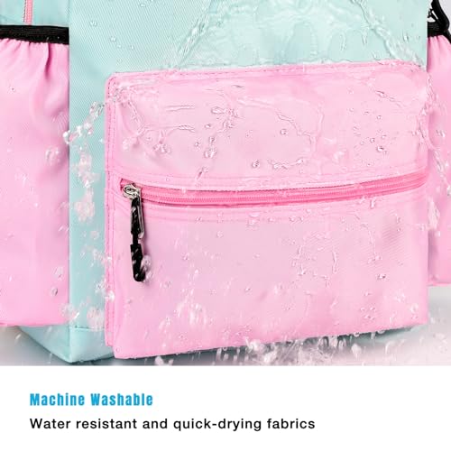 STEAMEDBUN Toddler Backpack for Girls 2-4: Kids Backpack Boys Girls - Preschool Kindergarten Daycare Backpacks - 12 inch - color: Pink&light Green, size: MINI - Age 2-4 (12"H)