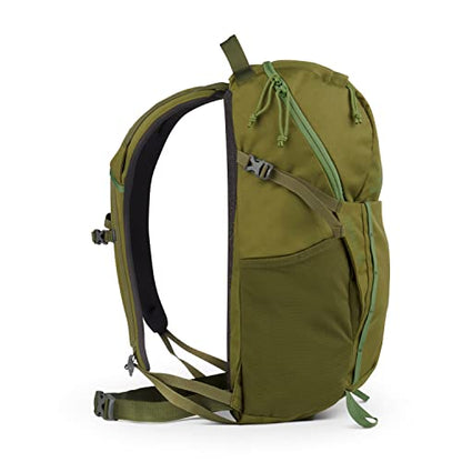 Kelty Asher Backpack, Daypack to Multi-Day Backpacking Capacity, Hiking, Lightweight Travel Pack, Internal Frame (24L Moss) - color: Winter Moss/Dill, size: 24L