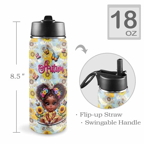 Custom Diaper Bag with Name,Personalized Diaper Bag Backpack &Insulated Water Bottle Mother Gift,Custom Monogram Baby Travel Bag Nursing Diaper Mommy Backpack with Adjustable Shoulder Straps Nappy Bag - color: Design 20