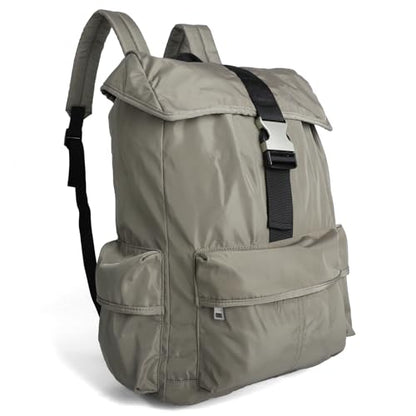 Khaki Travel Backpack Laptop Backpack For Women Carry On Backpack Waterproof Backpack Anti Theft Flight Approved Business Commute - color: Brown