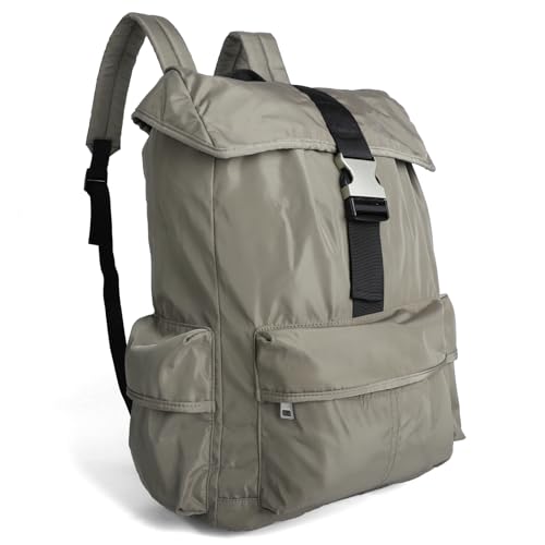 Khaki Travel Backpack Laptop Backpack For Women Carry On Backpack Waterproof Backpack Anti Theft Flight Approved Business Commute - color: Brown