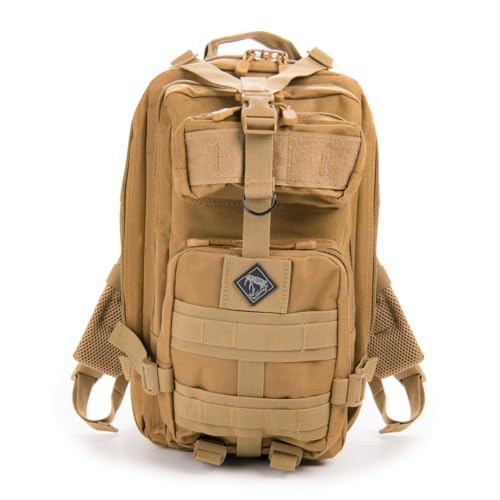 Medium Backpack with Pistol Retention System, Tan - color: Tan