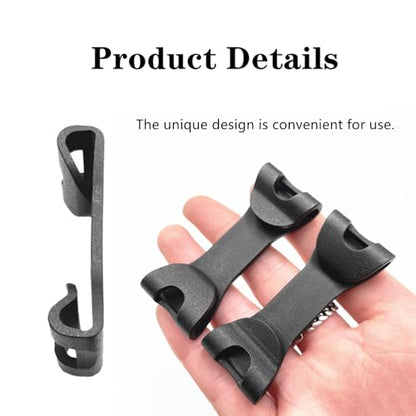 6 PCS Backpack Chest Clip Sturdy Backpack Front Strap Bag Strap Clip Buckle Quick Release Sternum Strap Clip for Bag