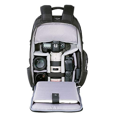 VANGUARD VEO Range T45M Backpack for DSLR/Mirrorless Camera, Tactical Style - Navy - style: Veo Range T45m Nv