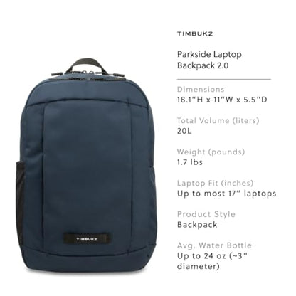 Timbuk2 Parkside Laptop Backpack 2.0, Eco Nautical - color: Eco Nautical