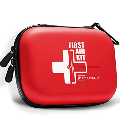 Portable Mini First Aid Kit Compact Medical Kits with Compartments, Waterproof Small EVA Case for Car, Home, Outdoors, Sports, Camping, Hiking and Office - size: Mini