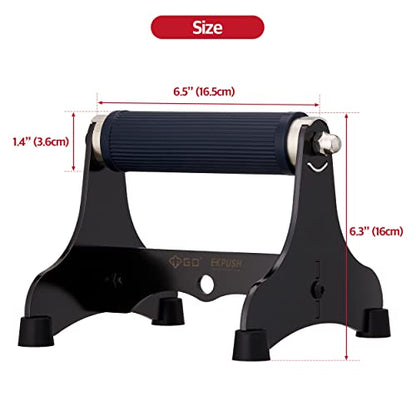 GD Expush Metal push up bars Non-Slip Push Up Bar Muscle Pushup Stands Non-slip silicon grip Essential Home Workout Equipment