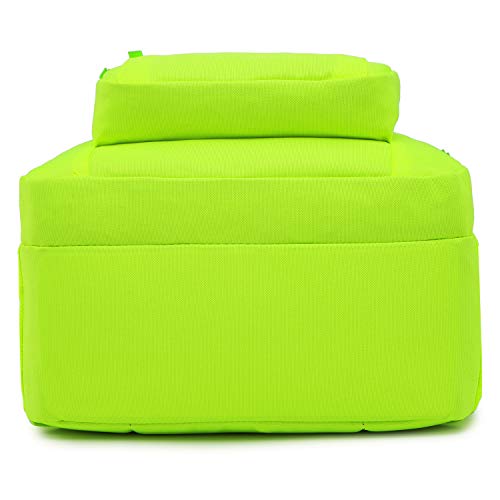 abshoo Classical Basic Womens Travel Backpack For College Men Water Resistant Bookbag (GreenYellow) - color: Greenyellow, size: 16.5 Inc