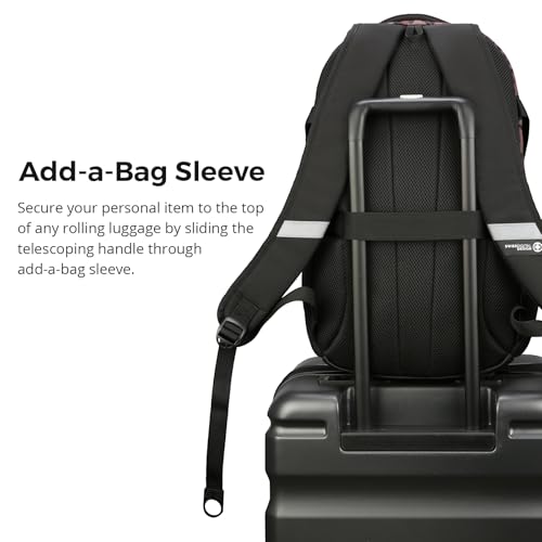 Swissdigital Laptop Backpack with USB Charging Port, Travel Backpack Fits 15.6 inches Computer, 31L Backpack for Men and Women, Brown Leopard | SD803-103 - color: Brown Leopard