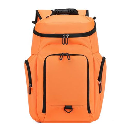 Basketball Backpack Large Sports Bag with Laptop Compartment, Ball and Shoe Compartment, for Volleyball Football - color: C