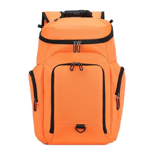 Basketball Backpack Large Sports Bag with Laptop Compartment, Ball and Shoe Compartment, for Volleyball Football - color: C