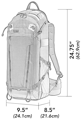 Think Tank BackLight Long Lens Backpack for Cameras with Super Telephoto Lenses - Slate Black - color: Slate Black, size: Long Lens