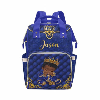 Newcos Personalized Diaper Bag with Name, Custom Monogram Backpacks Mommy Bag, Customized Baby Diaper Bag Backpack for Newborn Women Men Travel Nursing Bags Water Bottle for Mom Dad Christmas Blue - color: Patten 01
