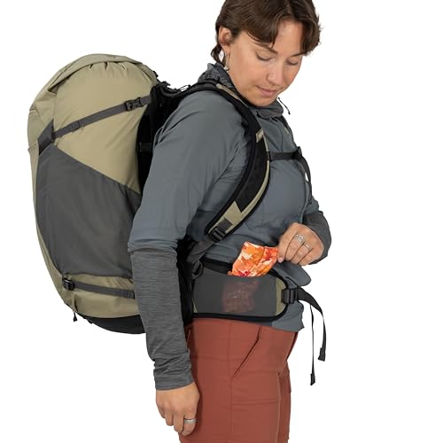 Osprey Hikelite 32L Durable Hiking Backpack - Travel Daypack with Rain Cover for Men and Women, Graphite Purple - color: Graphite Purple, style: 32l