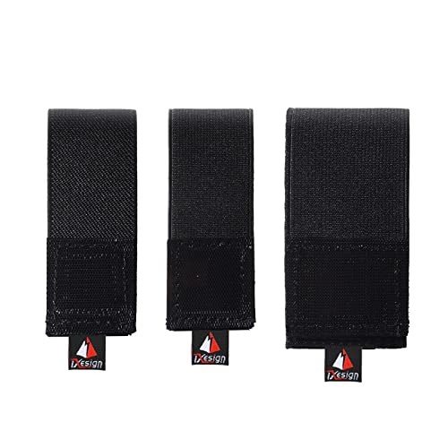 Pack of 3 Sizes Hook and Loop Straps/Fastener for Securing Items in the DSLR SLR Camera Backpack/Insert Bag/Video Bag