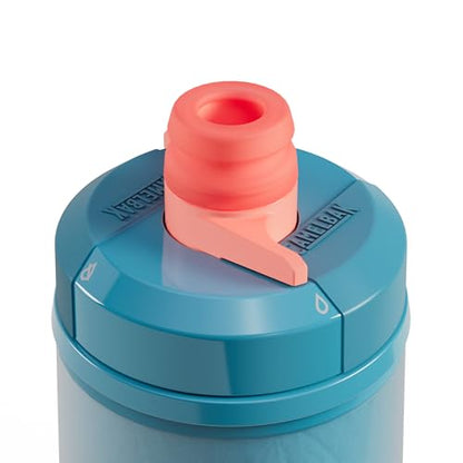 CamelBak Podium Chill Insulated Bike Squeeze Water Bottle, Cold Retention for Cycling, 24oz, Mercury Teal - color: Mercury Teal