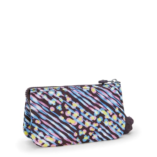 Kipling Women's Creativity Large Pouch, Versatile Cosmetics Kit, Lightweight Travel Organizer - color: Undersea Lights, size: 7.25''L x 4.25''H x 1.5''D