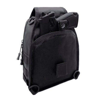 Viriber Tactical Backpack, Waterproof Military Cross-body Molle Sling Shoulder Backpack Chest Bag for Outdoor Every Day Carry Black Camo - color: Black Camo