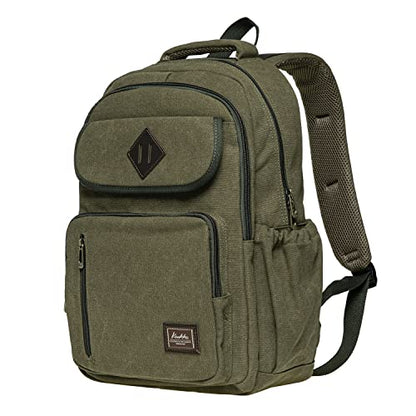 KAUKKO Casual Daypacks&multipurpose backpacks，Outdoor Backpack,Travel Casual Rucksack，Laptop Backpack Fits 15" - color: 17-armygreen