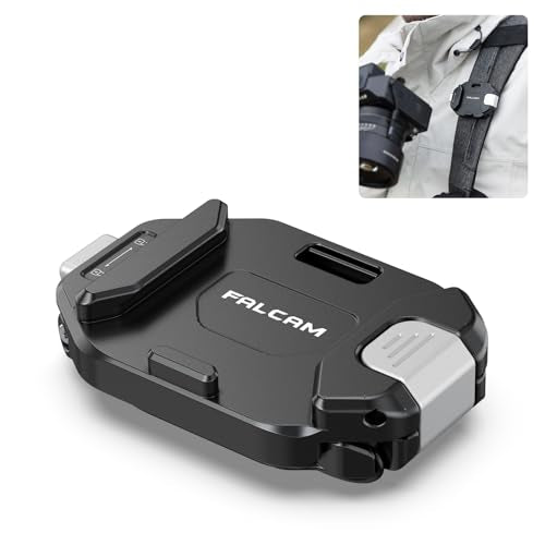 ULANZI F38 Camera Backpack Strap Base Mount Clip Quick Release for Backpack Straps V2, QR Plate Camera Tripod Mount - size: Only Base Mount