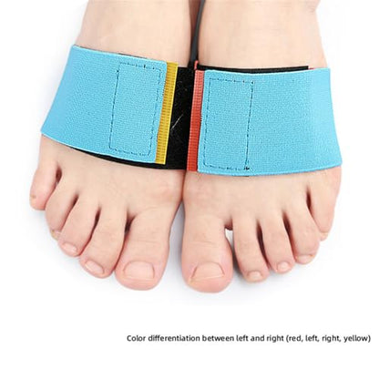 Sticky Toes for Gymnastics, 2 Pairs Tumbling Trainer Aid Equipment, Adjustable Elastic Foot Bands, Back Flip Tuck Handspring Training Straps for Kids Adults Gymnastics Cheerleading Diving Practice