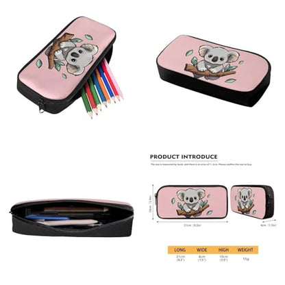 Cute Koala Backpack 4 in 1 Set for Teens Kids School Backpack Set with Lunch Bag Pencil Case and Water Bottle Holder Lightweight Schoolbag Bookbag for Elementary Middle School - color: Cute Koala