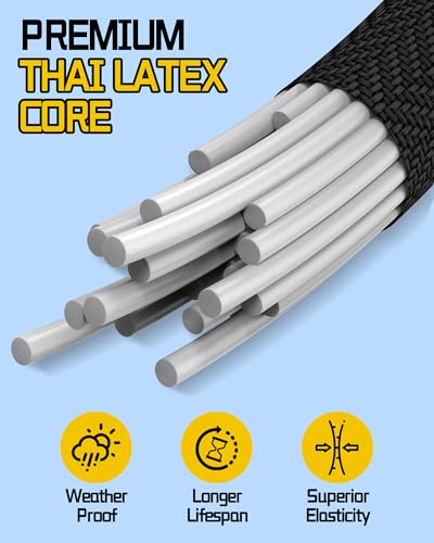 8 Pcs 18 Inch Adjustable Carabiner Bungee Cords with Hooks, Easy to Adjust from 7" to 18", Black Bungee Straps with UV-Resistance & Superior Elasticity for Cargo, Bike, Luggage, Carts, Truck, etc - size: 18 Inch, style: Adjustable